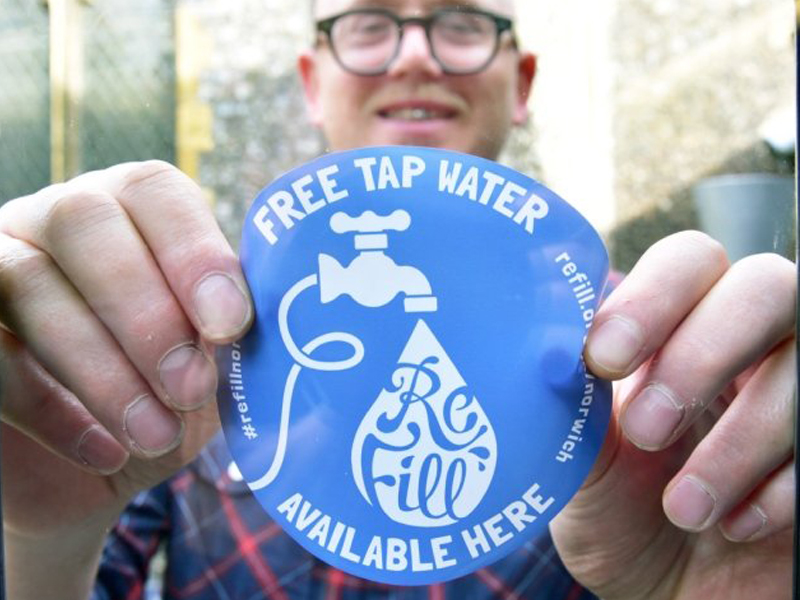 This is a fantastic scheme by Northumbrian Water to encourage us to reduce plastic waste.