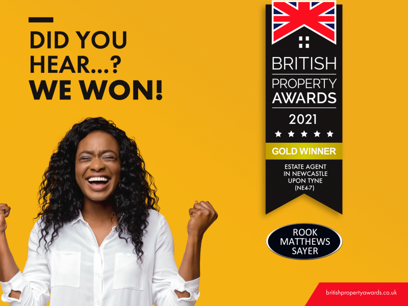 It’s official, Best Agent awarded by the British Property Awards.