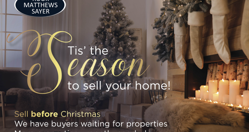 ‘Tis the season to sell your home!