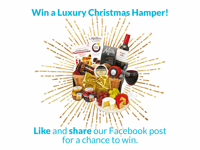 We’re giving you the chance to win this luxury Christmas Hamper!