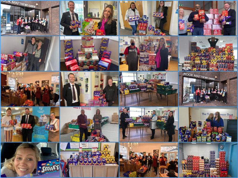 We provided a whopping 2,320 Easter Eggs to vulnerable adults and children around Newcastle and Northumberland.