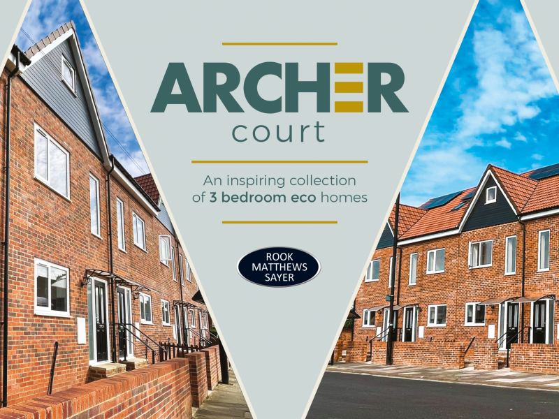 Archer Court Eco homes available NOW!