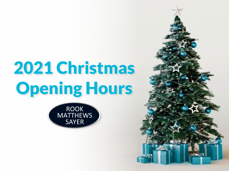 Our operating hours over the Christmas Period 2022