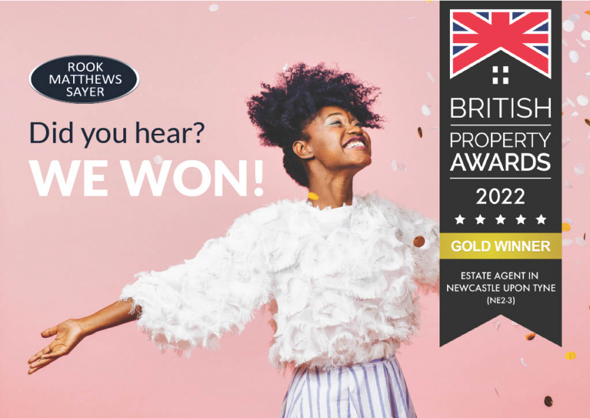British Property Awards Best Estate Agent in Jesmond Rook Matthews