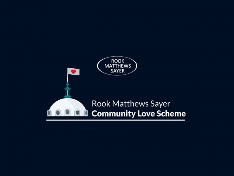 Rook Matthews Sayer has recently launched ‘The Community Love’ project at our Whitley Bay branch.