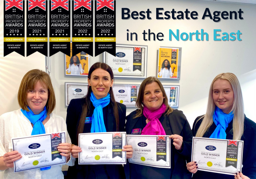 Best Estate Agent in the North East 2022 RMS Morpeth Rook Matthews Sayer