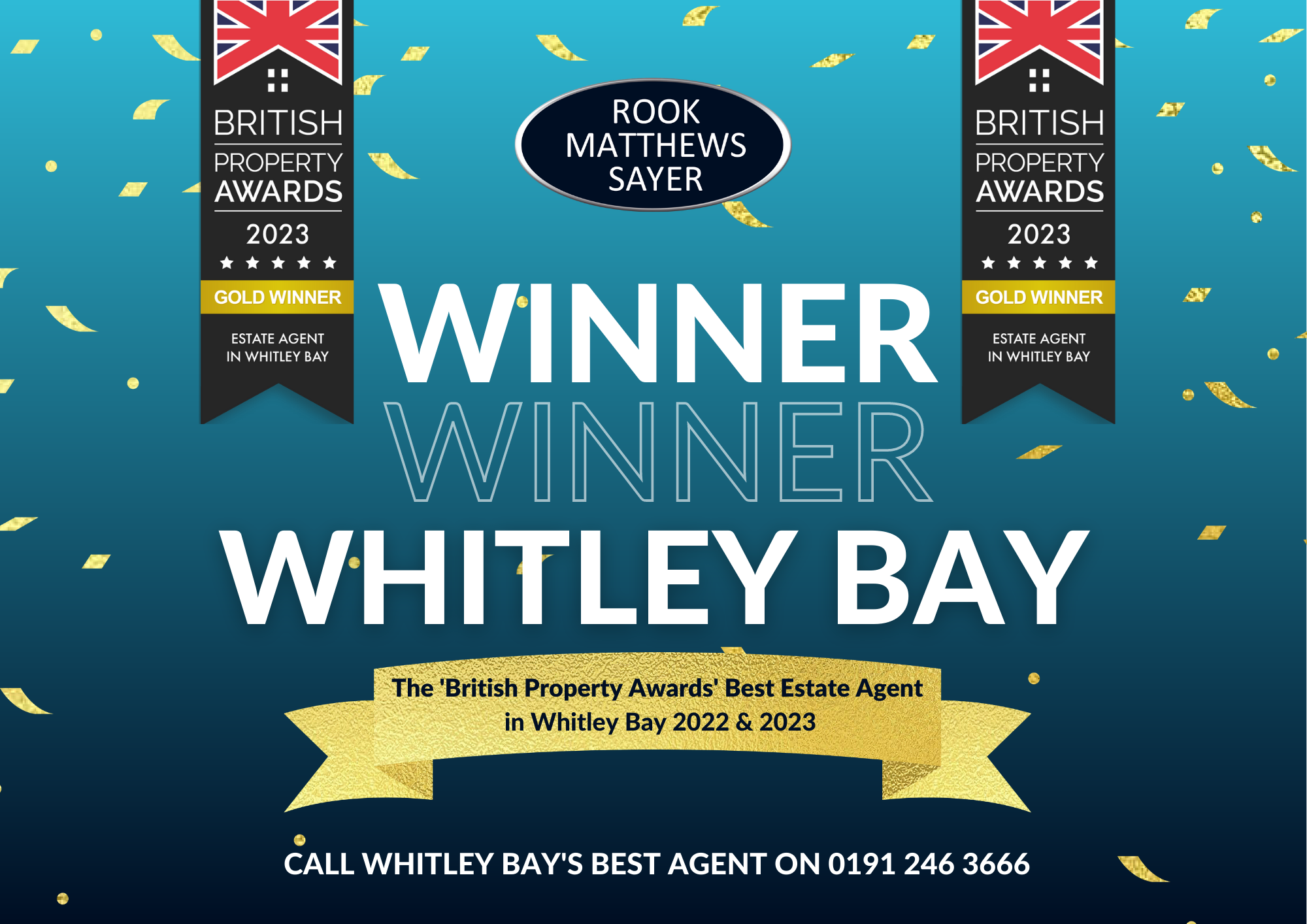 Best Estate Agent in Whitley Bay Rook Matthews Sayer