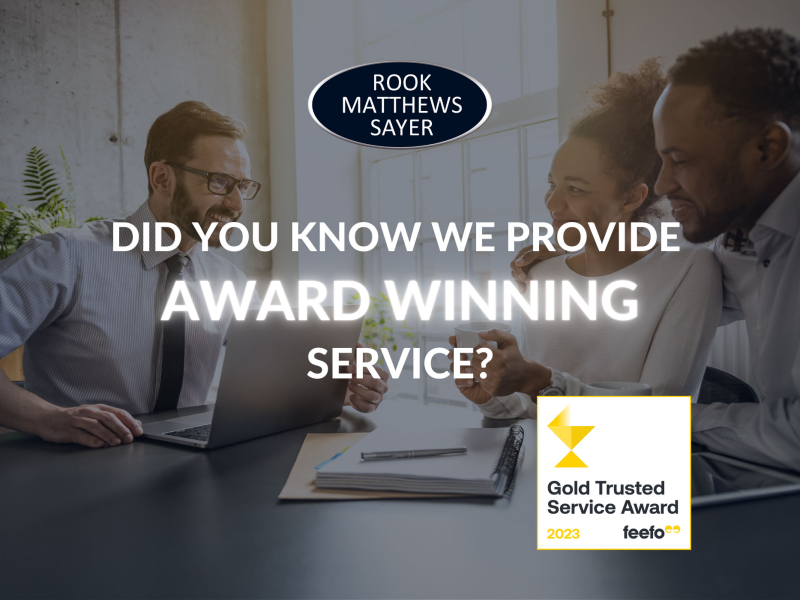 Did you know? We've been awarded GOLD for trusted service by Feefo.