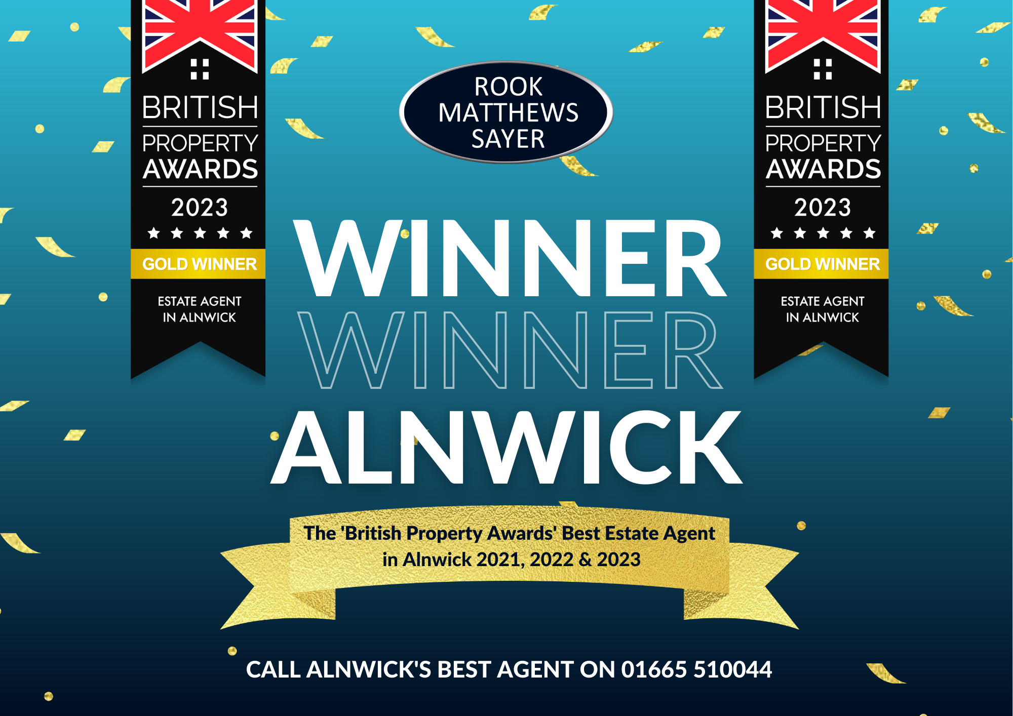 Best Estate Agent in Alnwick 2023 Rook Matthews Sayer