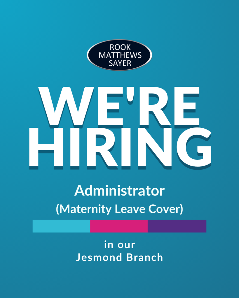 We are looking for an experienced Administrator in our Jesmond Branch.