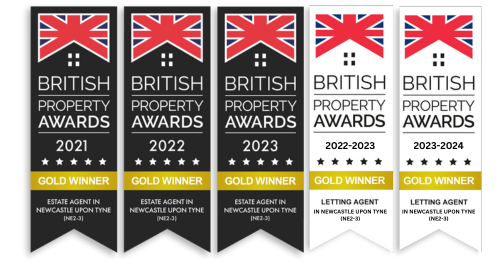 Best Estate Agent in Jesmond Award Banners