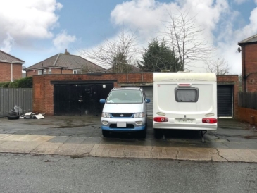 Garages Rear of 176 Bavington Drive, Fenham, Newcastle Upon Tyne