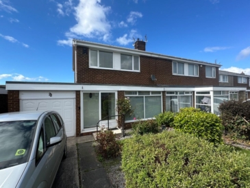 THREE BEDROOM – SEMI DETACHED – CONSERVATORY – GARAGE & GARDENS**